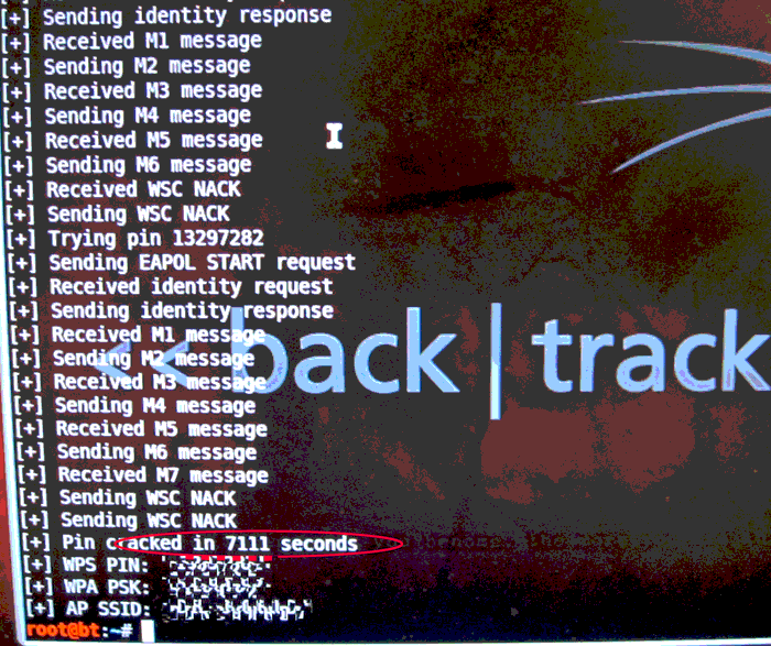backtrack reaver взлом wifi